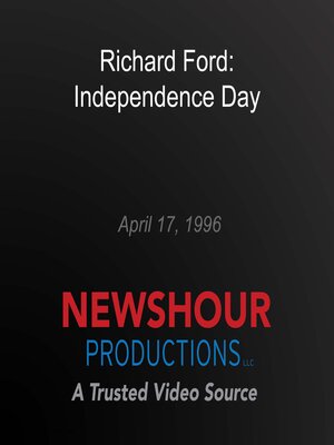 cover image of Richard Ford